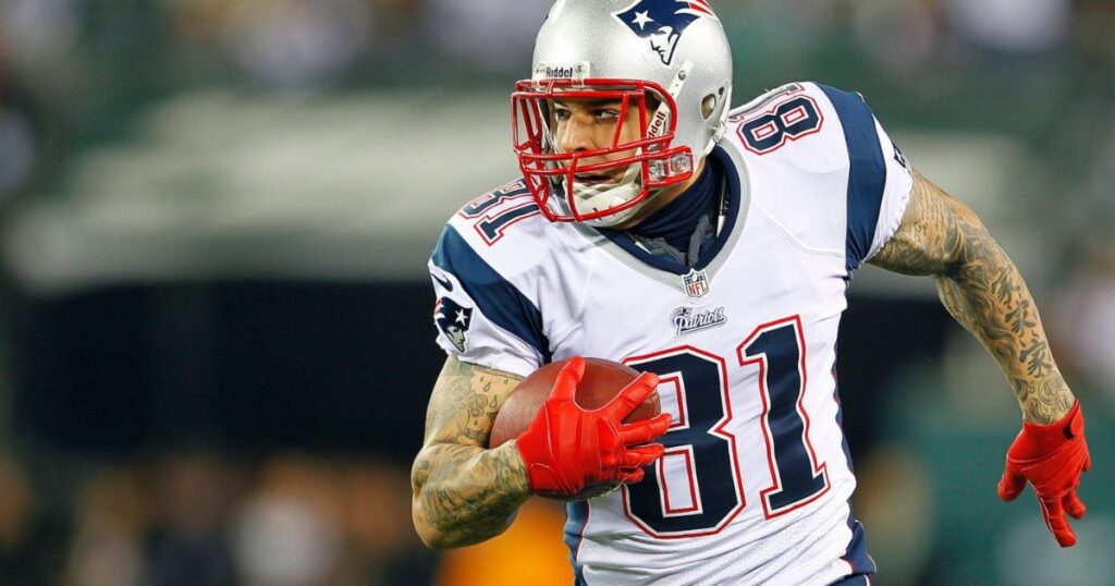 Aaron Hernandez Jersey